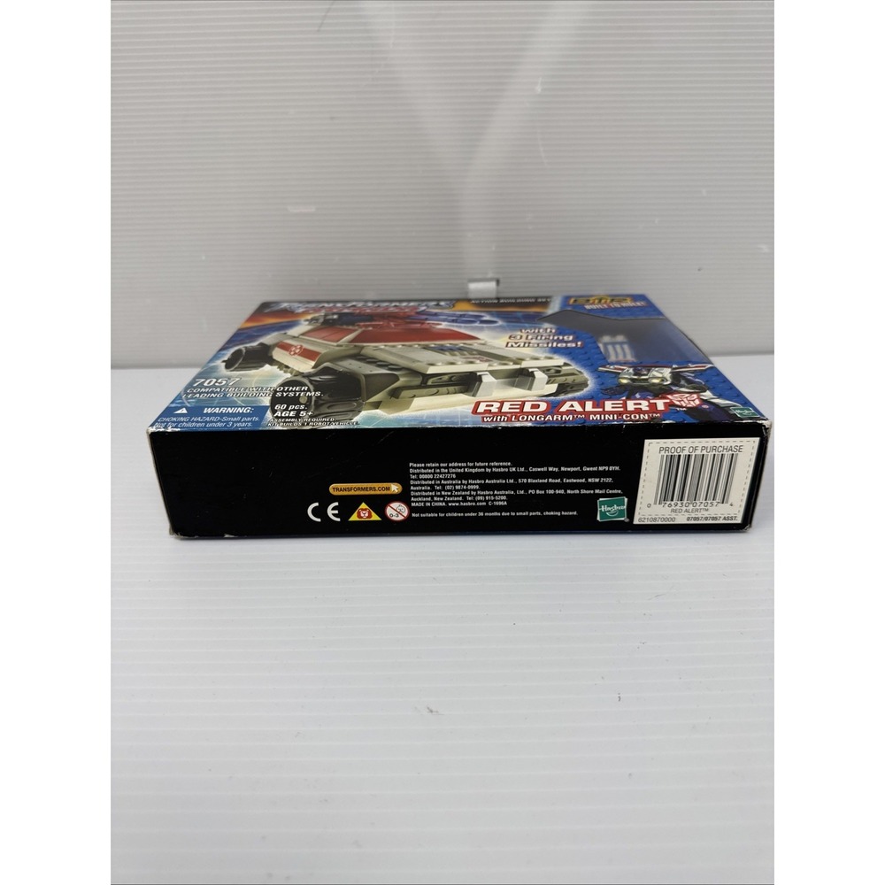 Transformers Armada Red Alert With LongArm & Mini-Con 7057 BTR Built To Rule New - Picture 4 of 6